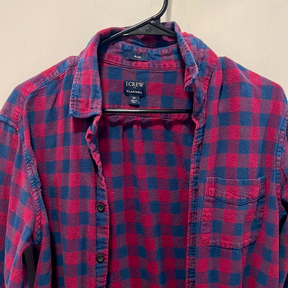 Jcrew flannel (MEDIUM) - Picture 2 of 4